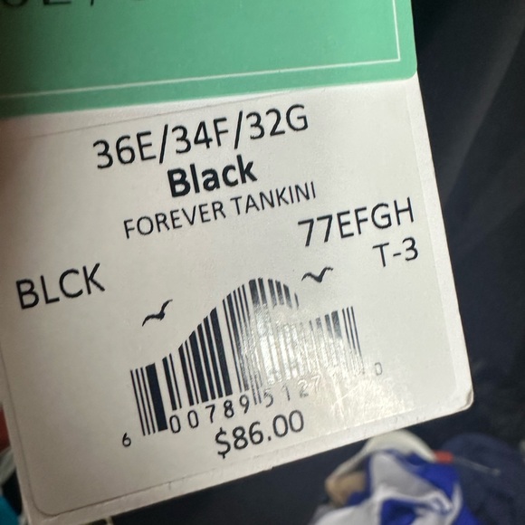 NWT SIZE 14 Sleek Black Bikini with Timeless Design - Picture 10 of 11